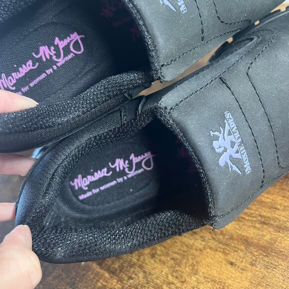 Moxie Trades Mary Work Shoes 8.5 Womens Safety Composite Toe Leather Slip On New - Picture 8 of 10